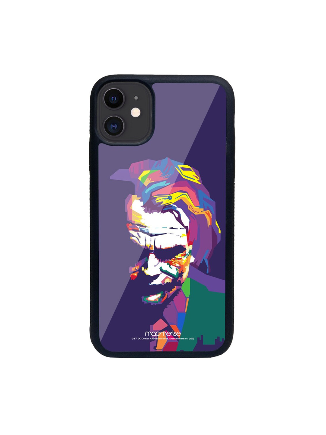 

macmerise Purple & Yellow Joker Art Printed iPhone 11 Phone Case