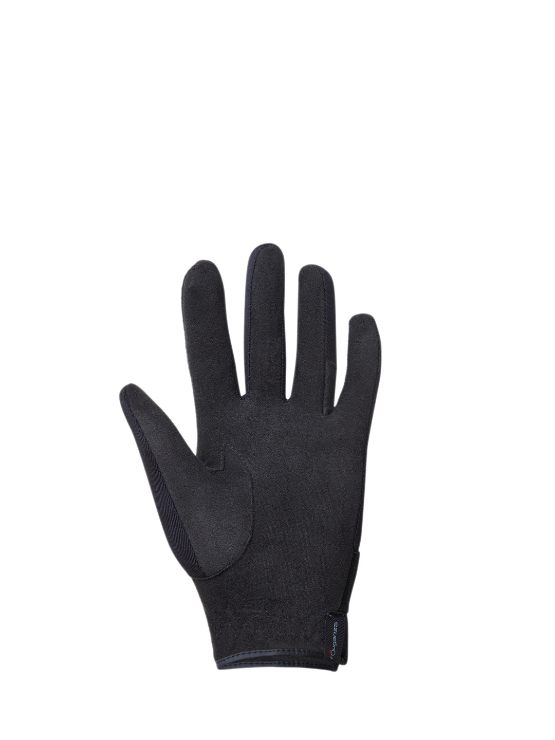 

FOUGANZA By Decathlon Kids Black Solid Horse Riding Gloves
