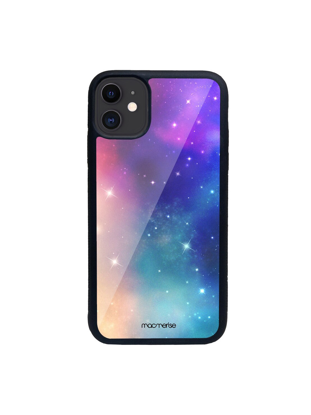 

macmerise Blue & Pink Sky Full Of Stars Printed iPhone 11 Back Case