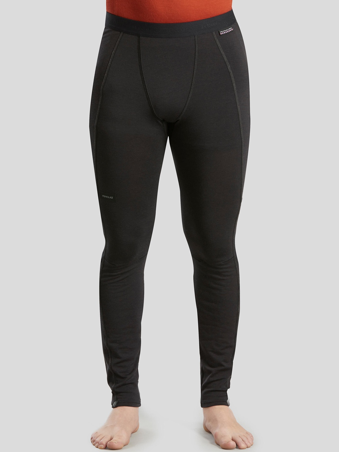 

FORCLAZ By Decathlon Men Black Solid Hiking and Trekking Tights