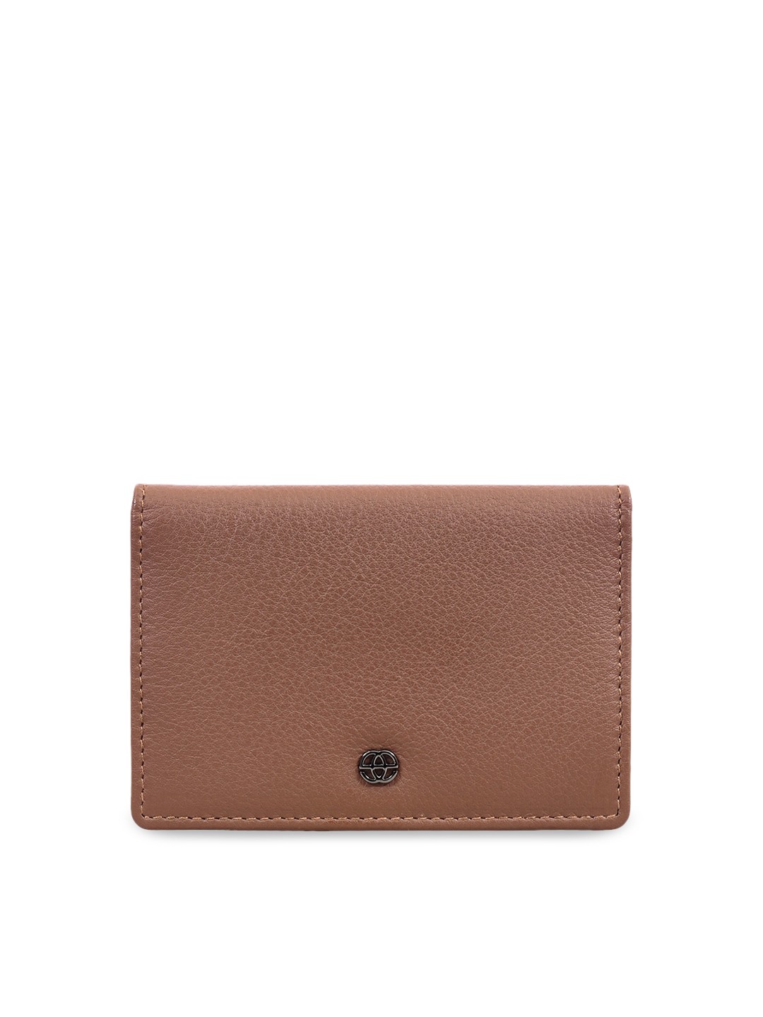 

Eske Men Brown Solid Leather Card Holder