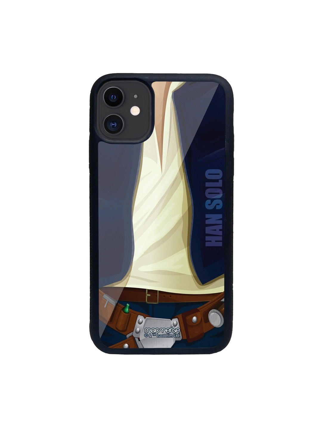 

macmerise Blue & Yellow Attire Han Glass iPhone 11 Phone Case