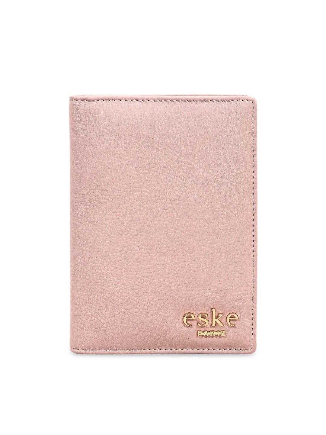 

Eske Unisex Rose Textured Leather Passport Holder