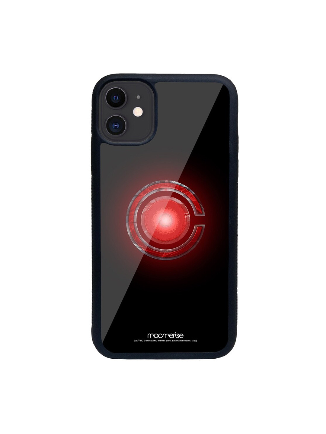

macmerise Black & Red Logo Cyborg Printed iPhone 11 Back Case