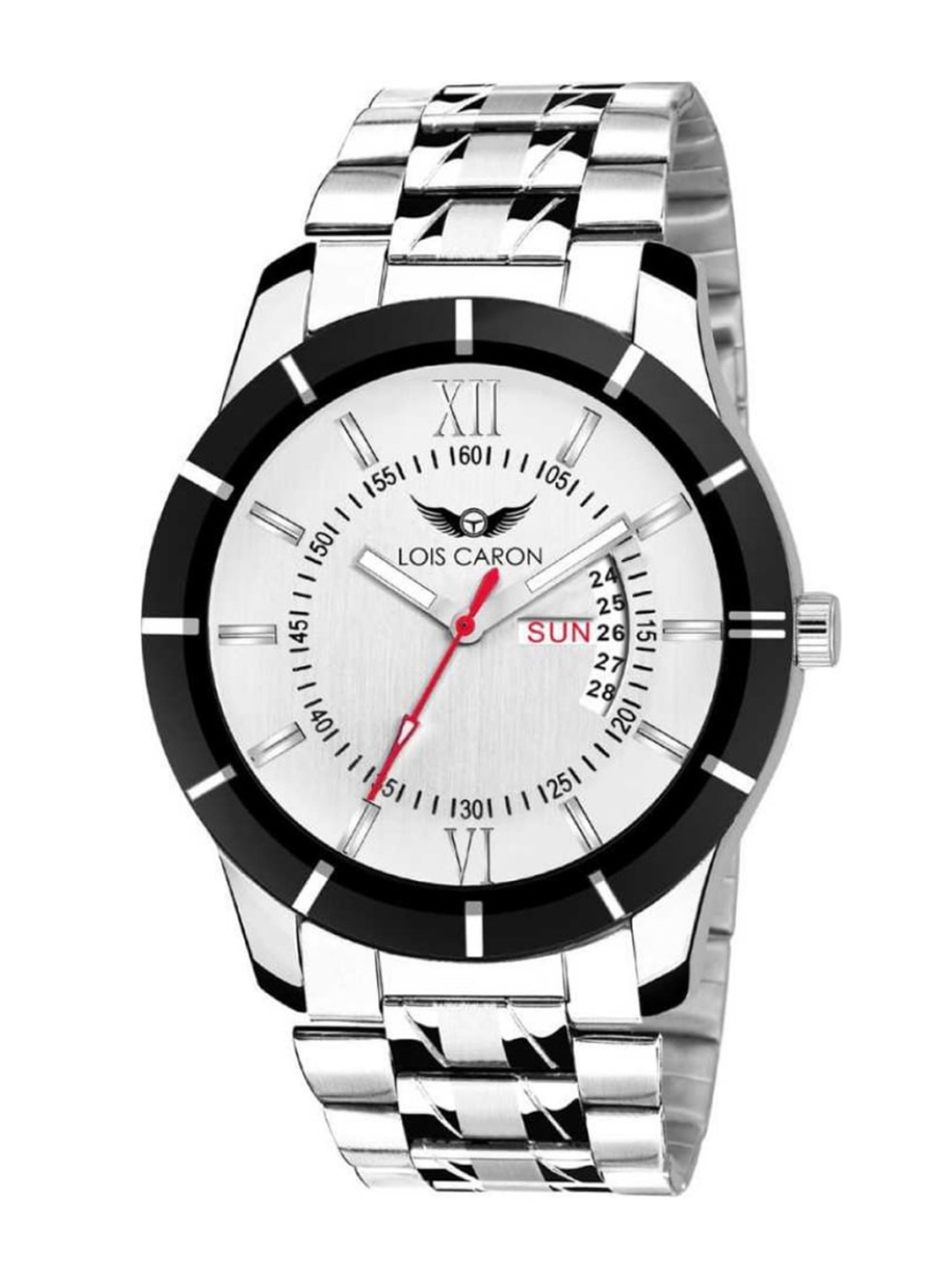 

LOIS CARON Men White Analogue Watch LCS-8014