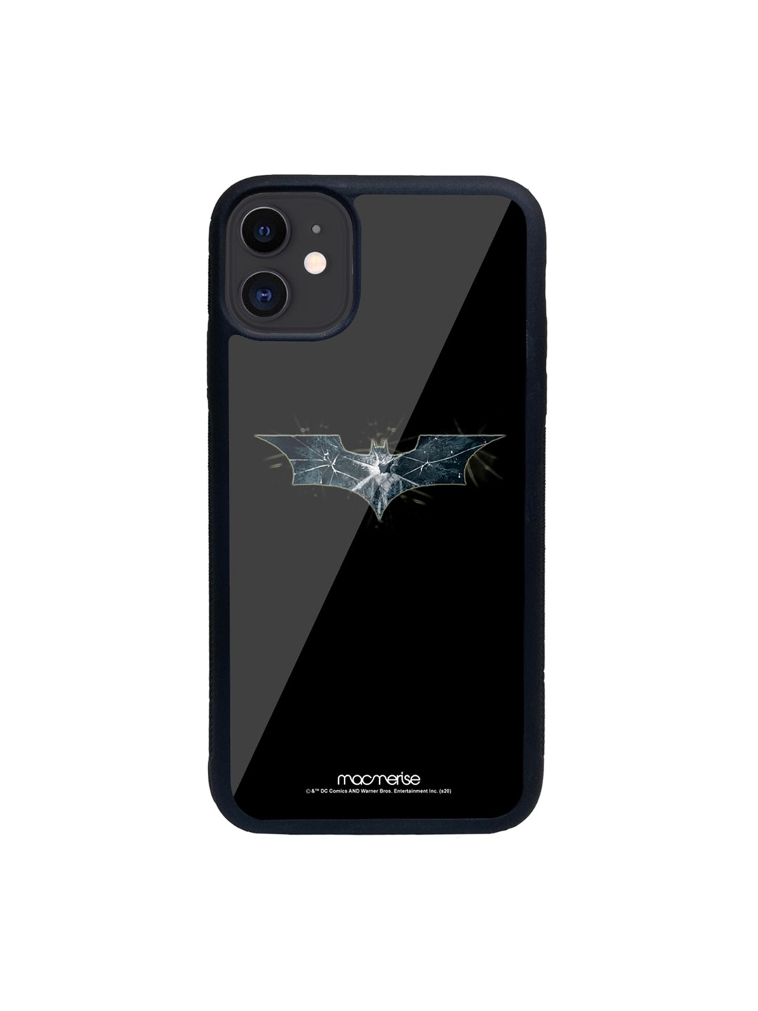 

macmerise Black & Grey Batman Classic Pattern iPhone 11 Back Case