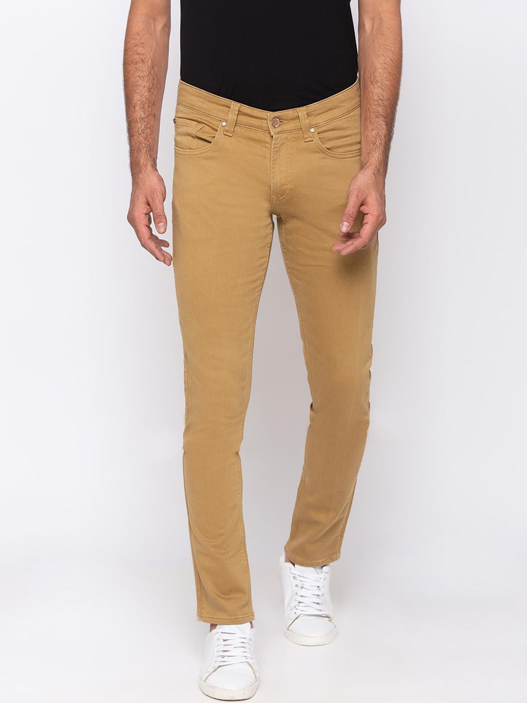 

SPYKAR Men Khaki Slim Fit Jeans