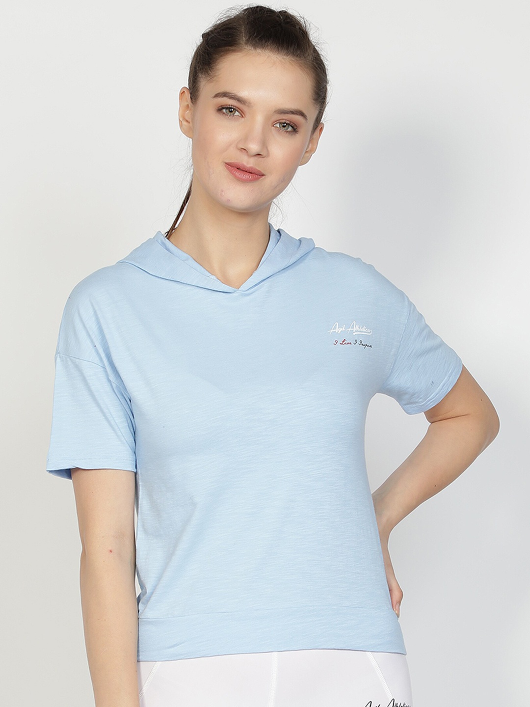 

Agil Athletica Blue Regular Top