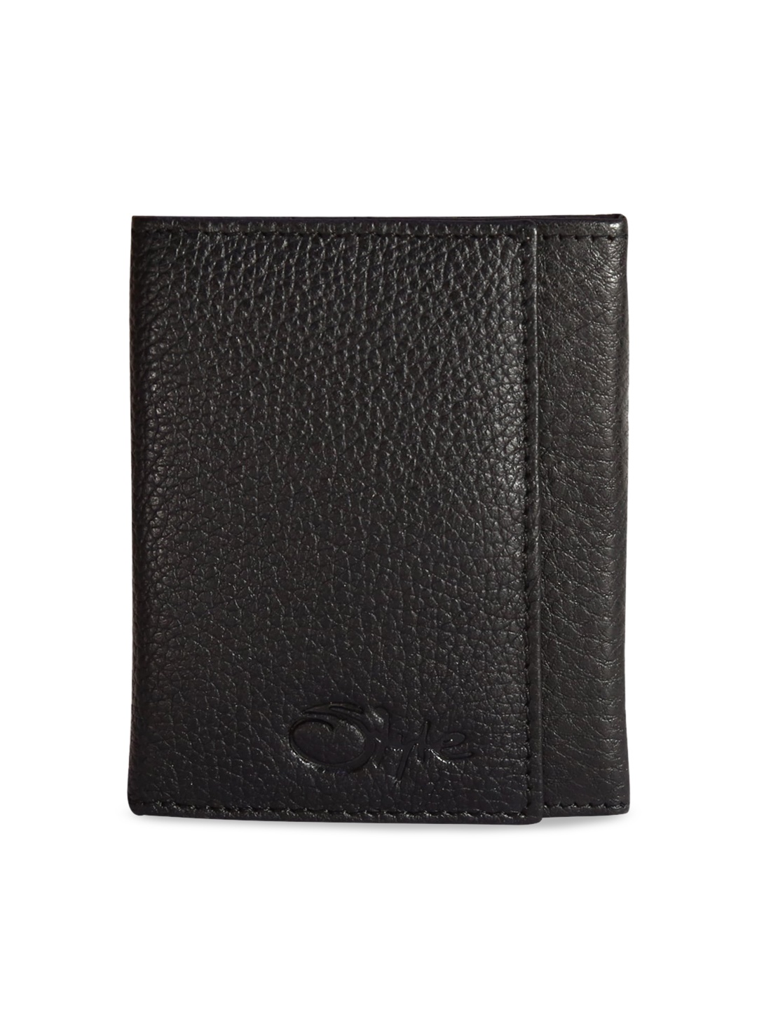 

Style SHOES Unisex Black Textured Card Holder