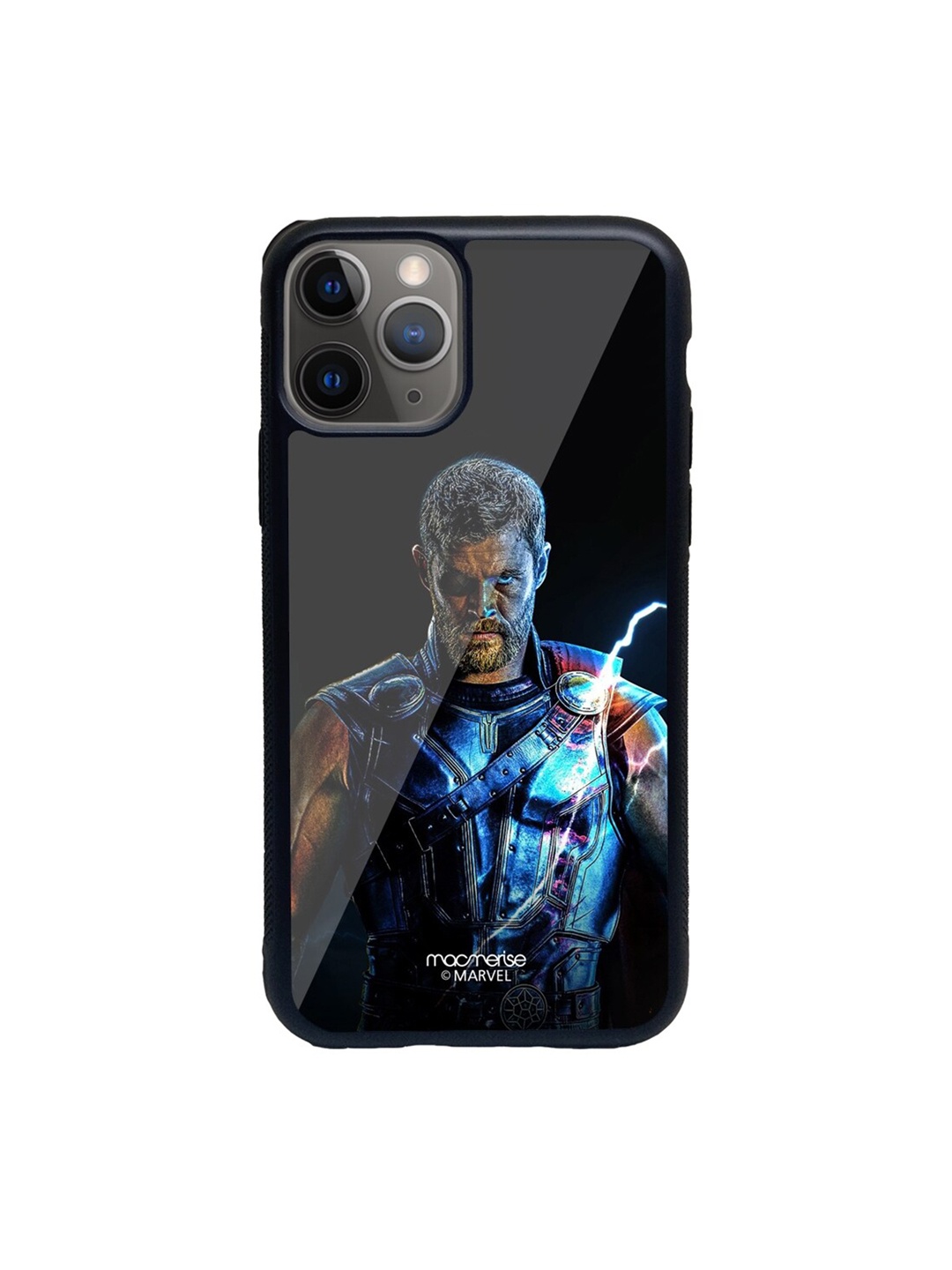 

macmerise Blue & Black The Thor Triumph Pattern iPhone 11 Pro Back Case