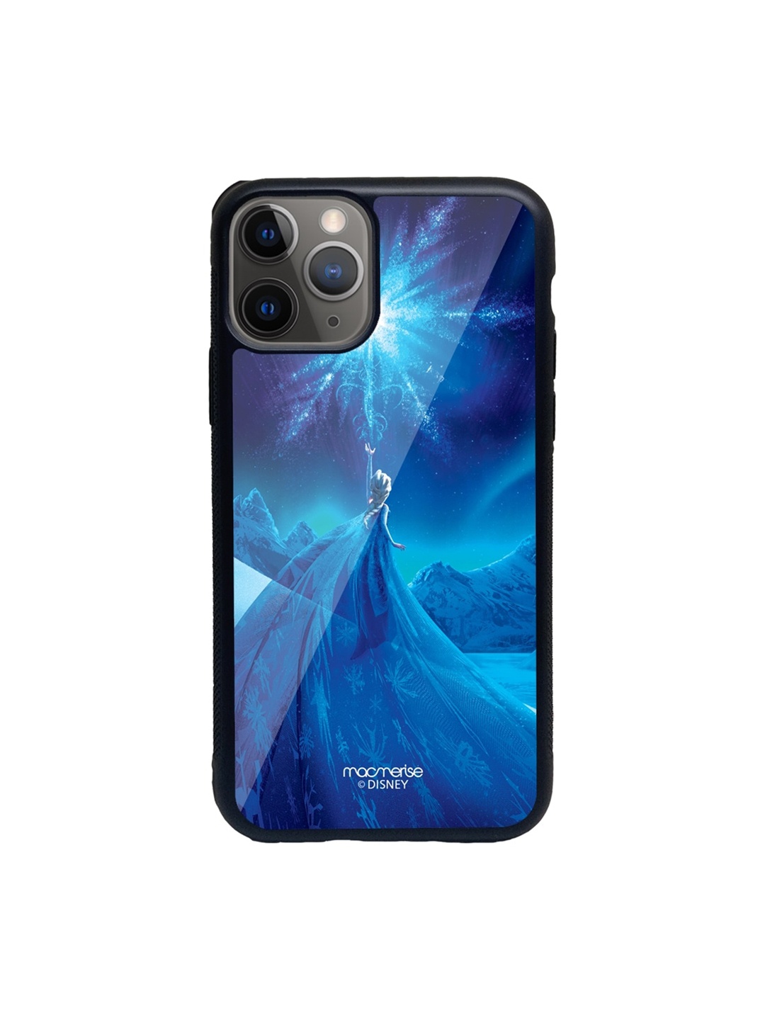 

macmerise Black & Blue Shining Bright Elsa iPhone 11 Pro Back Case