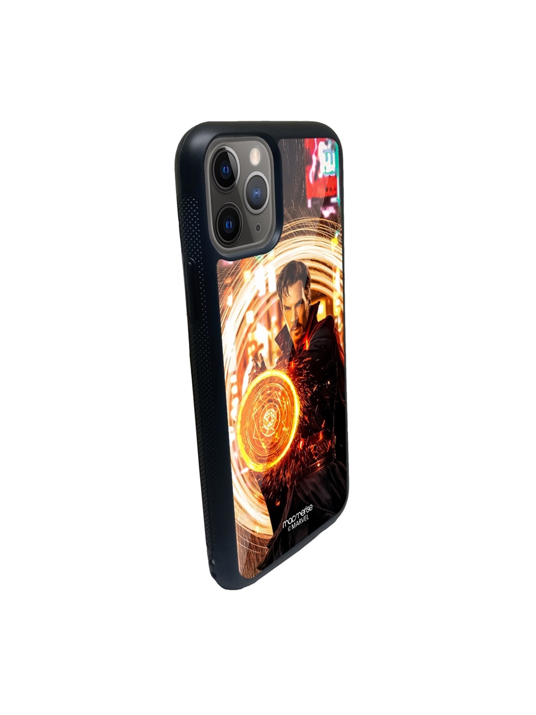 

macmerise Black & Yellow Dr Strange Opening Portal iPhone 11 Pro Back Case