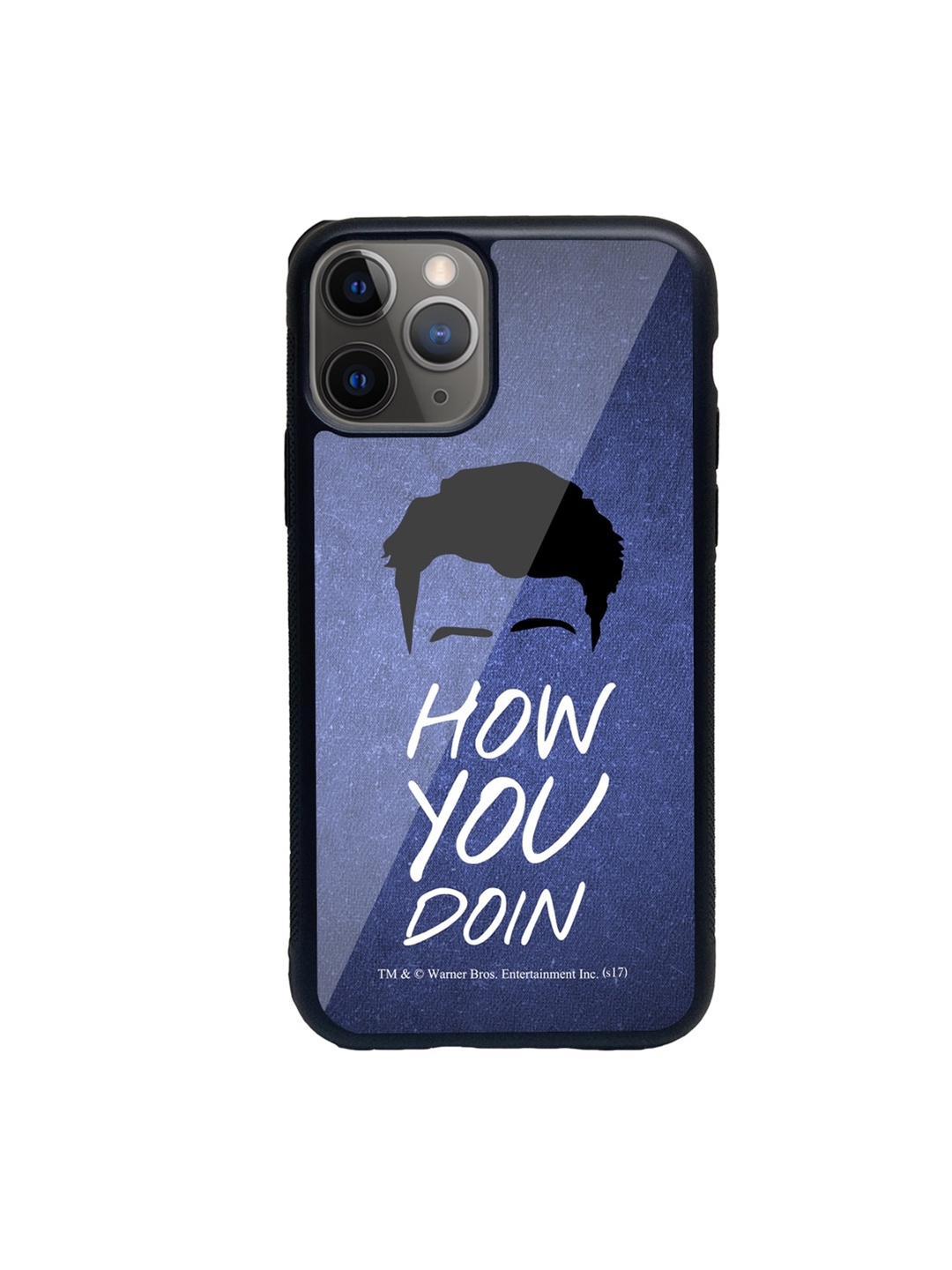 

macmerise Purple & Black Friends How You Doin Glass iPhone 11 Pro Phone Case