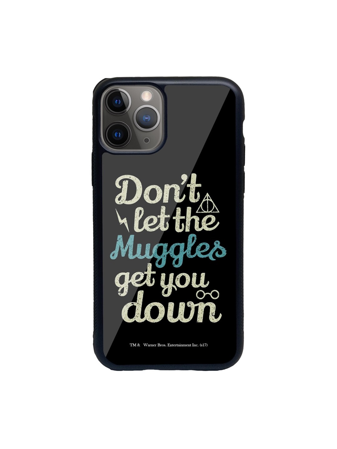 

macmerise Black & White Muggle Theory Pattern iPhone 11 Pro Back Case