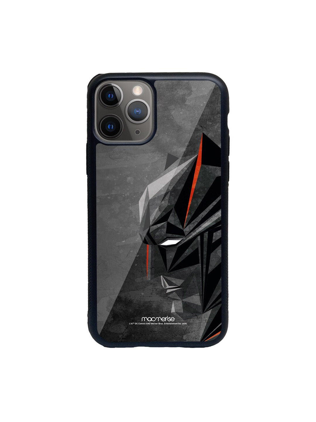 

macmerise Black & Red Batman Geometric Printed iPhone 11 Pro Back Case