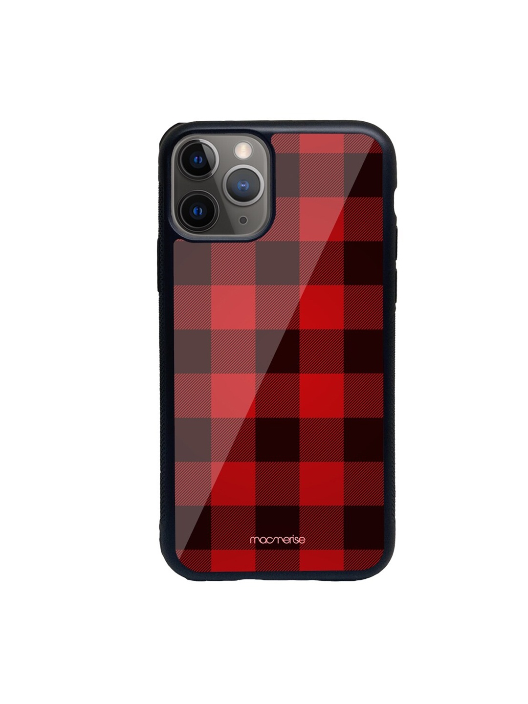 

macmerise Multicoloured Checkmate Glass iPhone 11 Pro Phone Case, Multi
