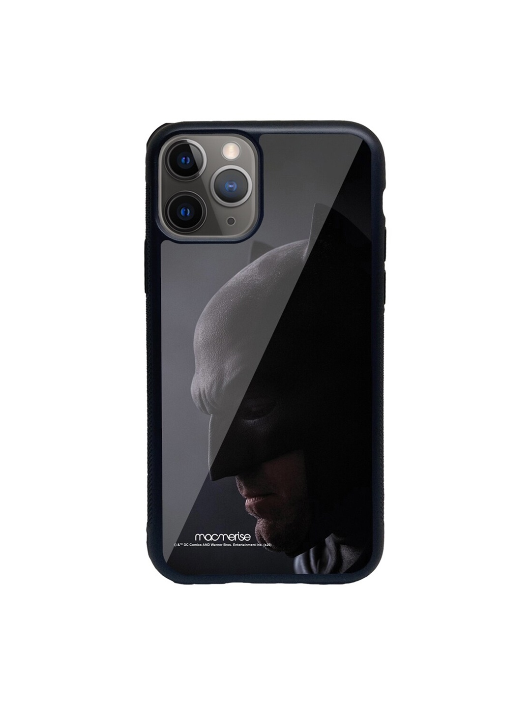

macmerise Black & Grey Brutal Batman Pattern iPhone 11 Pro Back Case