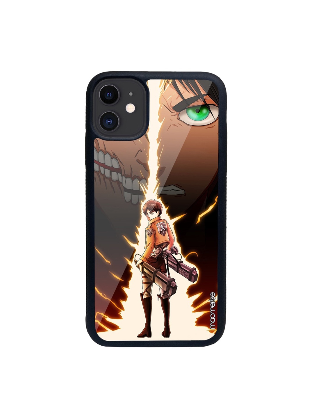 

macmerise Black & Brown Titan Jaeger Printed iPhone 11 Phone Case