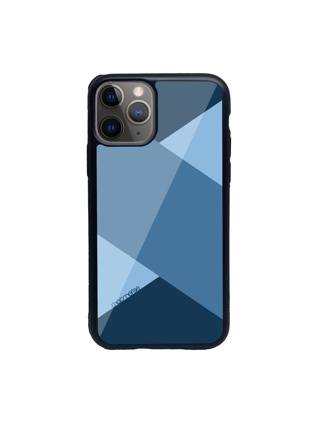 

macmerise Blue Stripes Printed iPhone 11 Pro Back Case