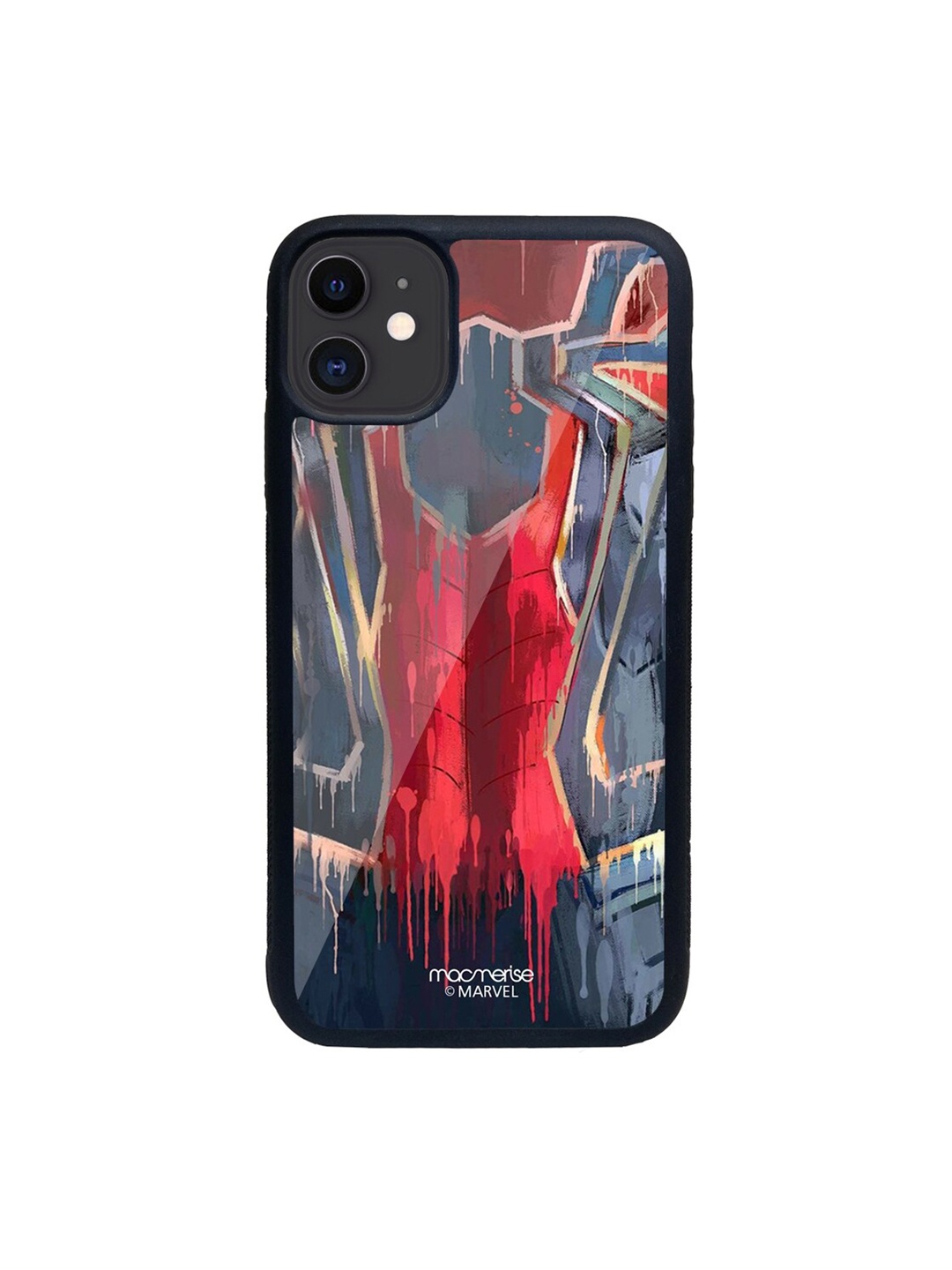 

macmerise Multicoloured Grunge Suit Spidey iPhone 11 Back Case, Multi