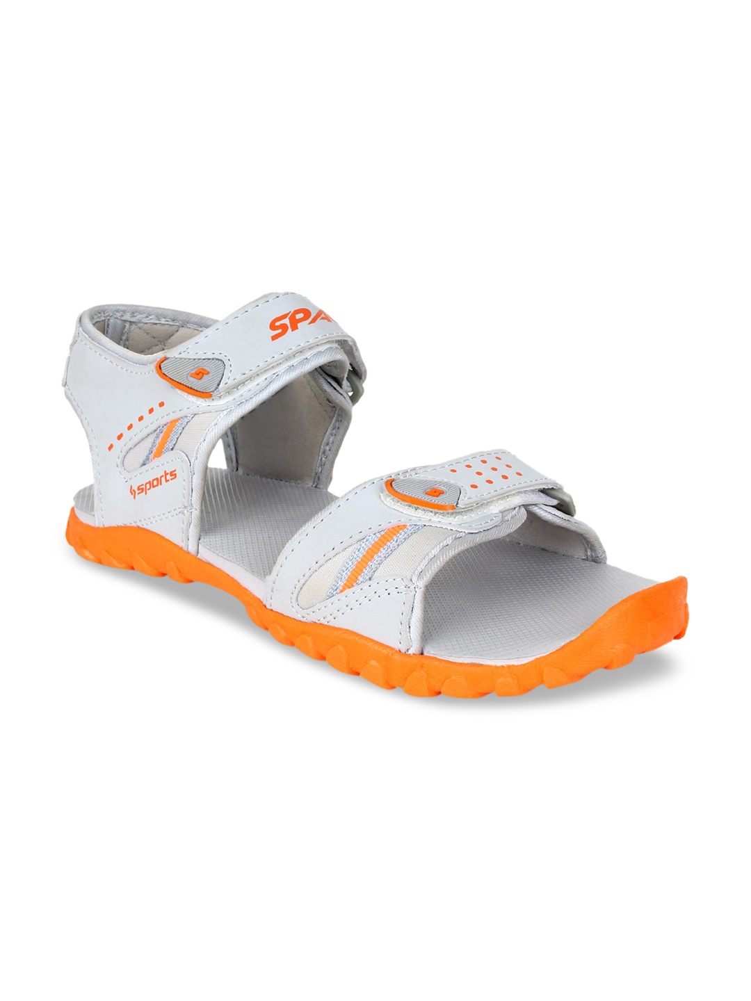 

Space Men Grey & Orange Comfort Sandals