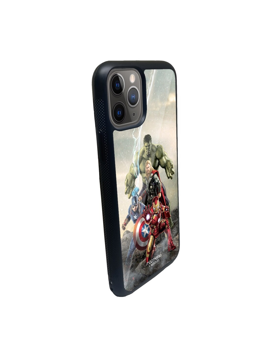 

macmerise Green & Red Time To Avenge Printed iPhone 11 Pro Back Case