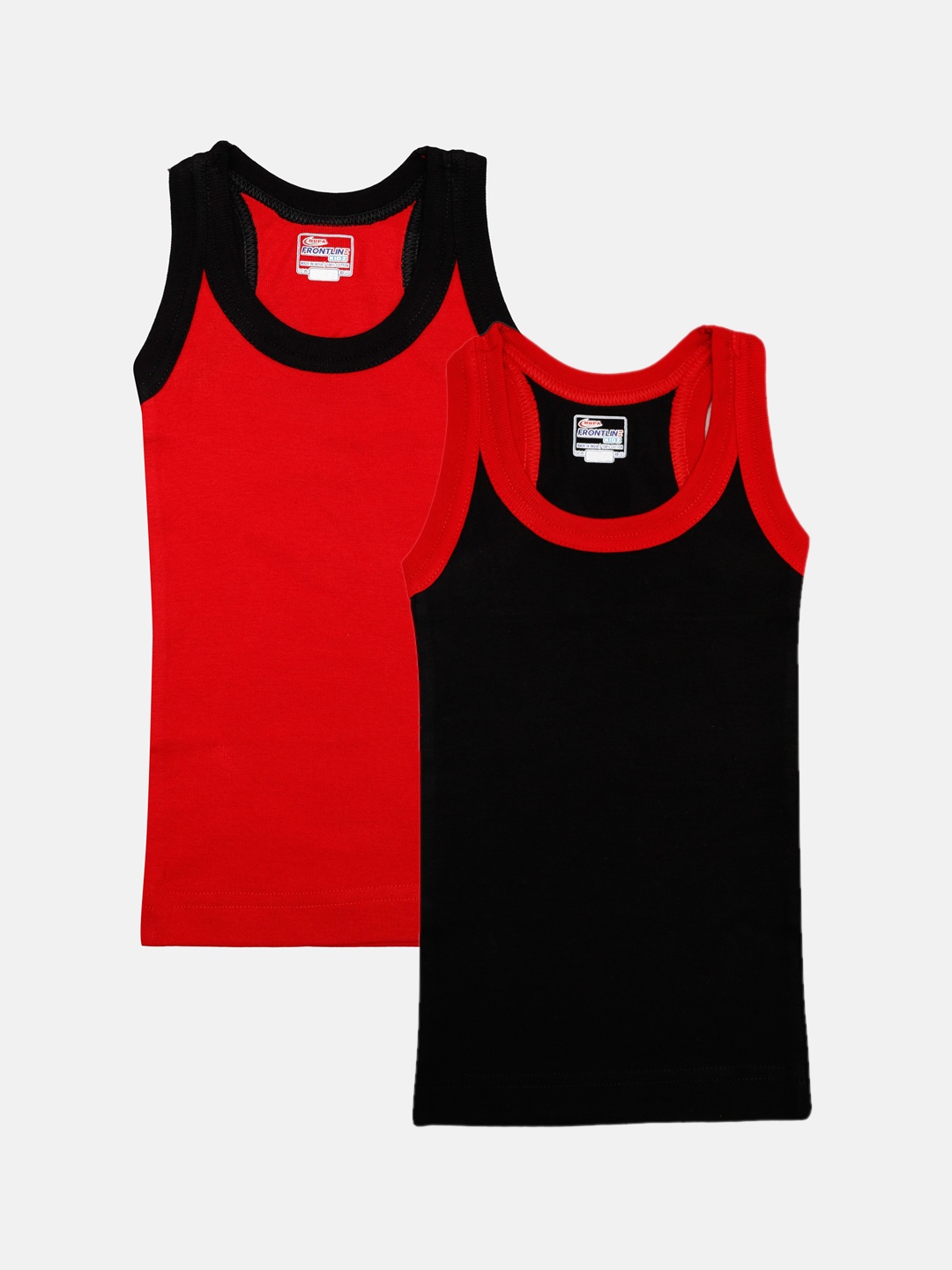 

Rupa Frontline Boys Pack Of 2 Assorted Innerwear Vests KIDZ NINJA 1051