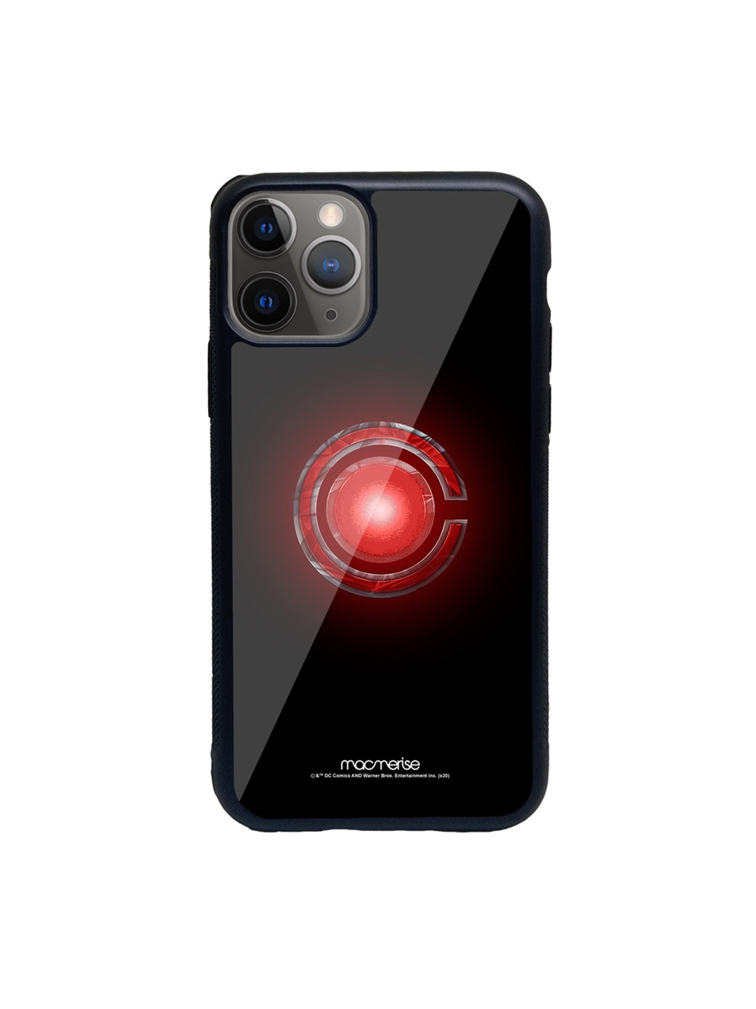 

macmerise Black & Red Logo Cyborg iPhone 11 Pro Back Case