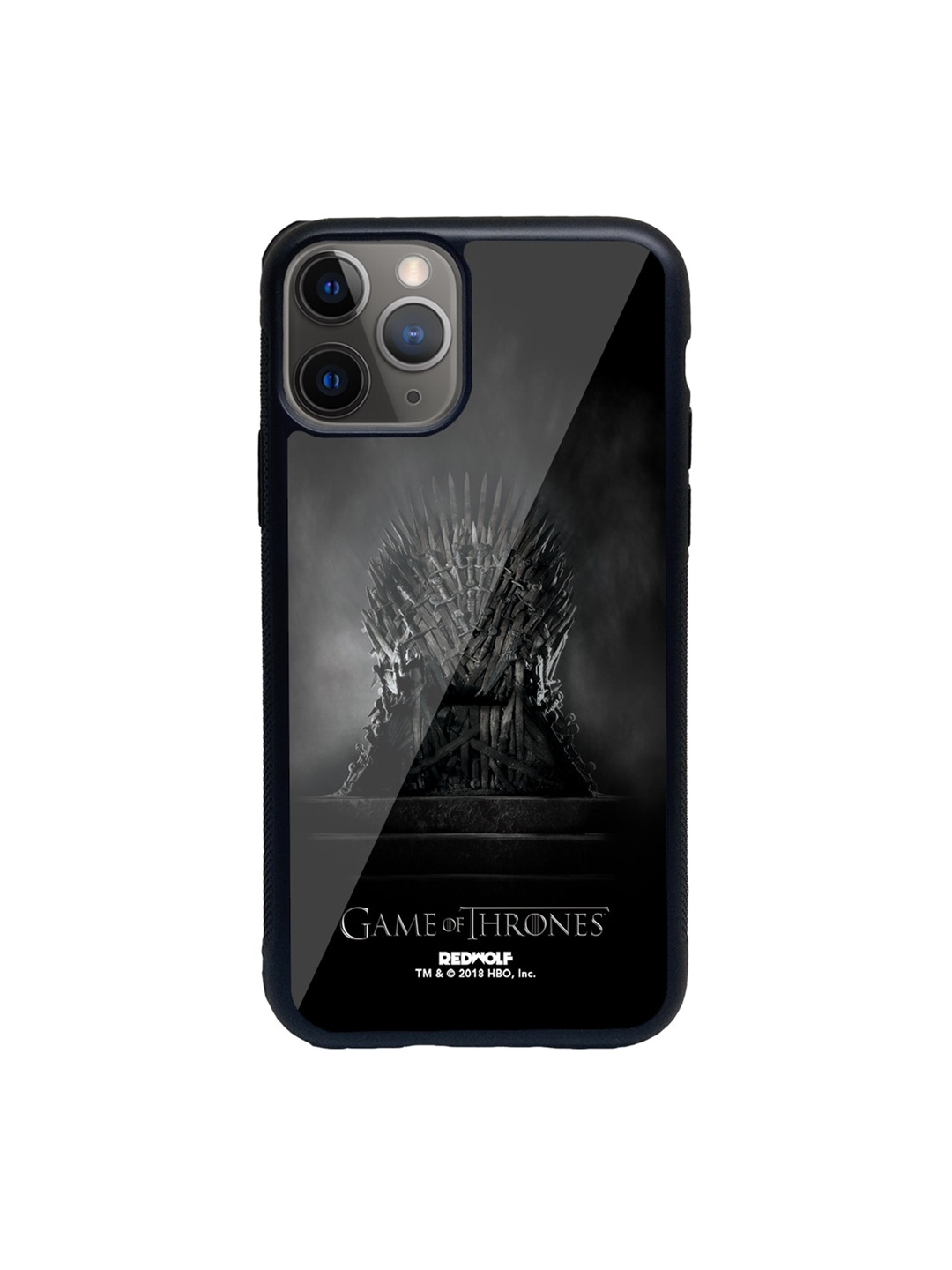 

macmerise Black & Grey The Throne Printed iPhone 11 Pro Back Case