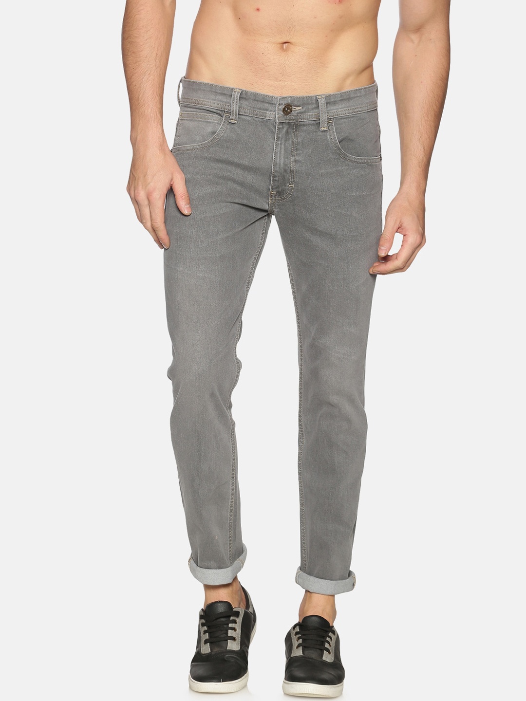 

Chennis Men Grey Slim Fit Stretchable Jeans