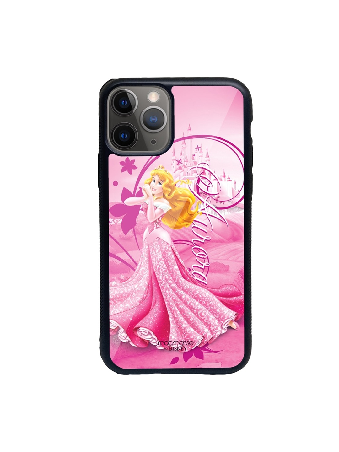 

macmerise Pink & Yellow Aurora Printed iPhone 11 Pro Back Case