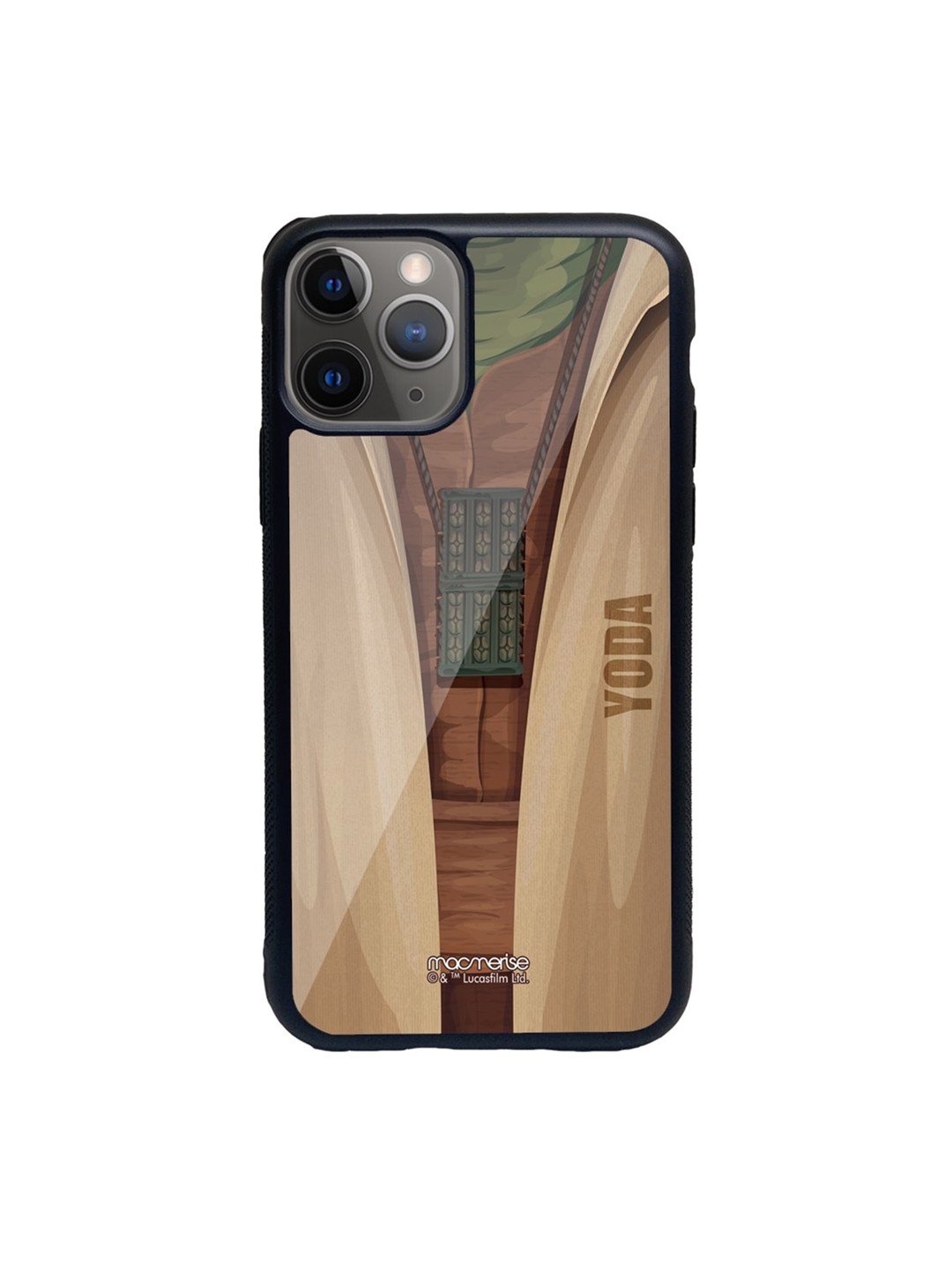 

macmerise Black & Brown Attire Yoda iPhone 11 Pro Back Case