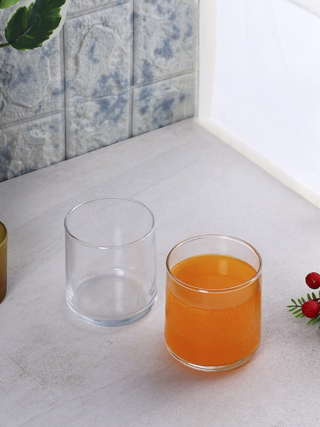 

Uniglass Canti helana Bay Juice Glass Lead Free 260ml Set of 6, Transparent