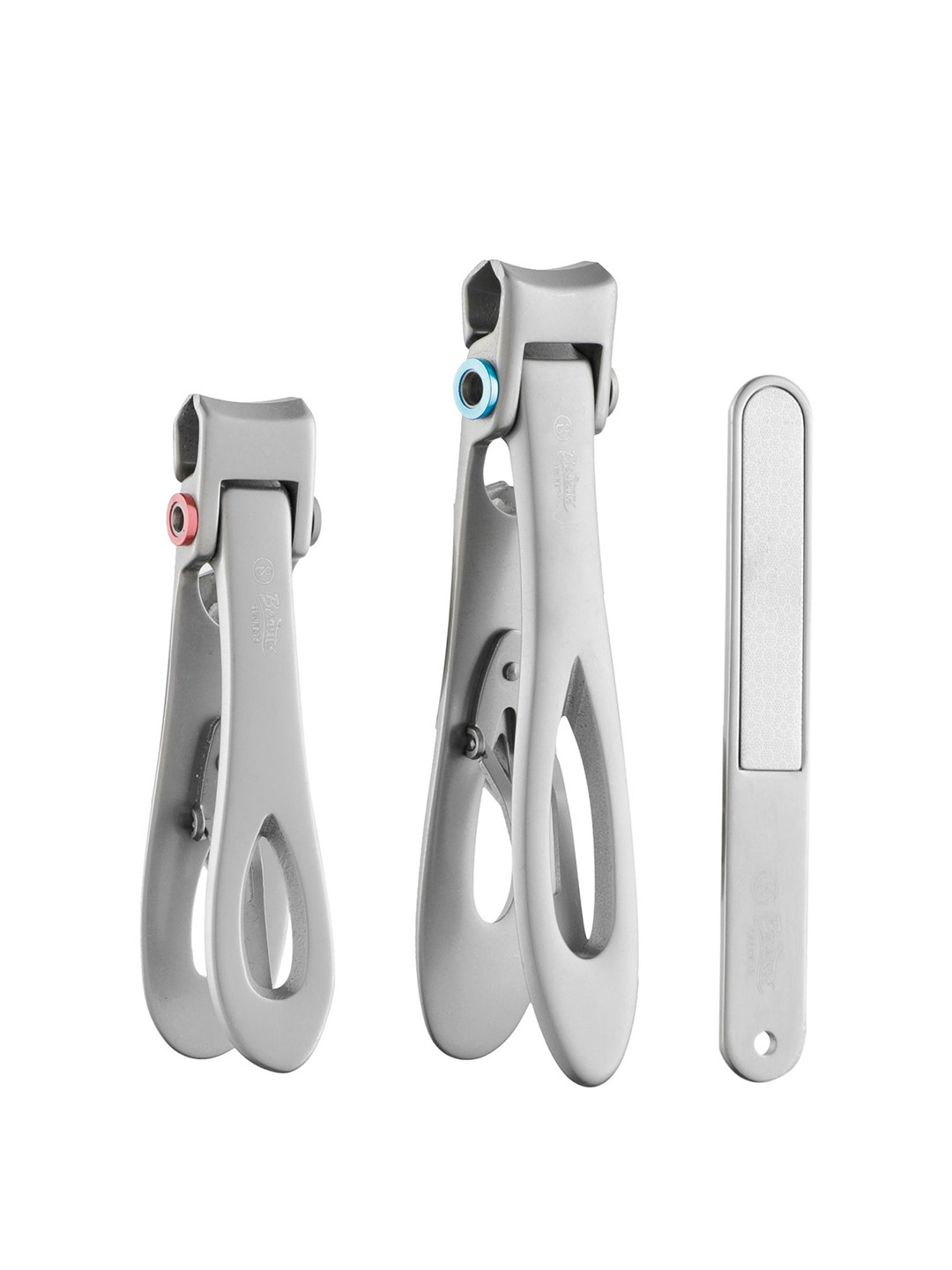 

Beaute Secrets Unisex Nail Cutter with Nail Filer for Hard Toenail, Silver