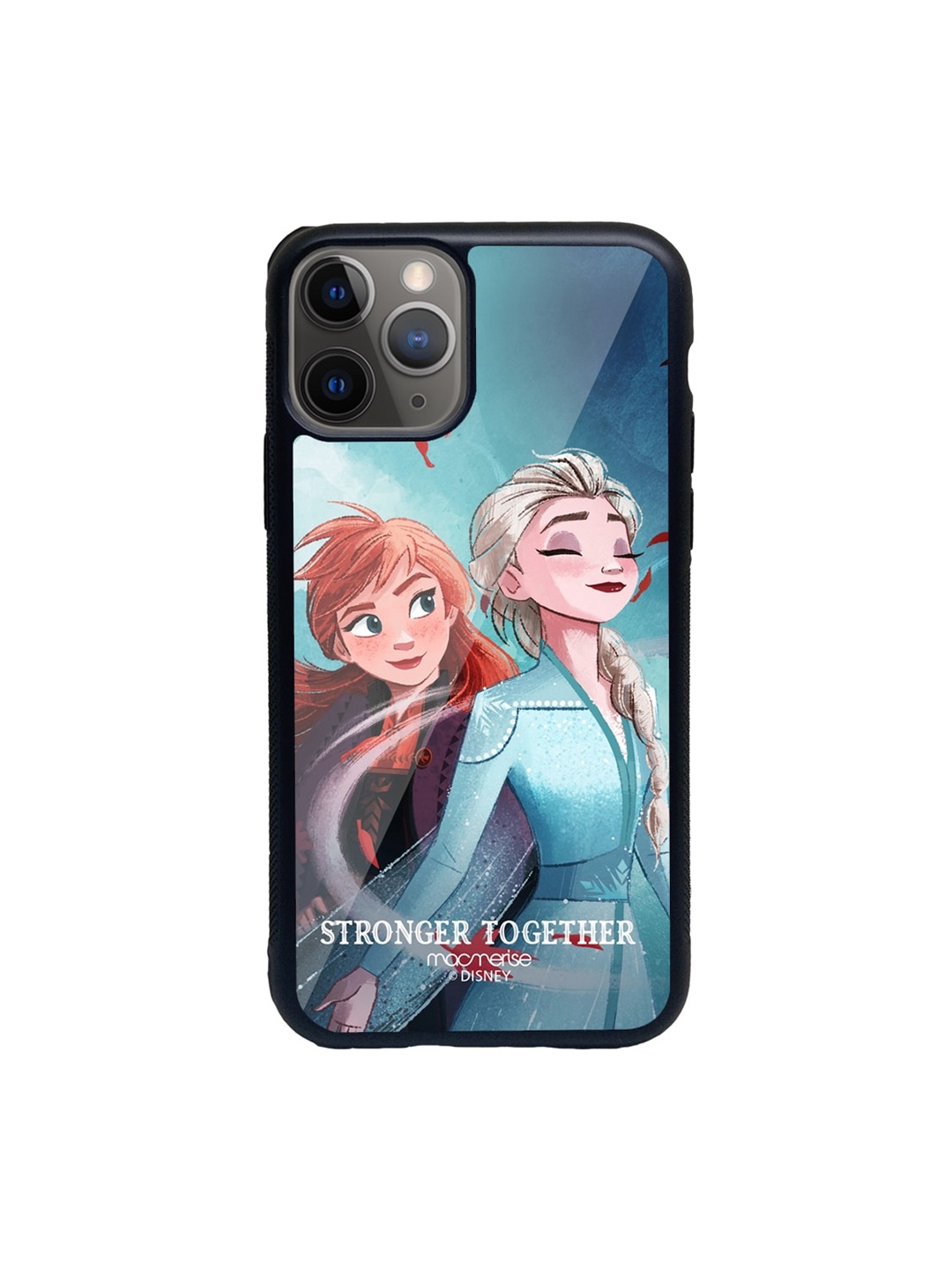 

macmerise Blue & Purple Snow Queen Pattern iPhone 11 Pro Back Case