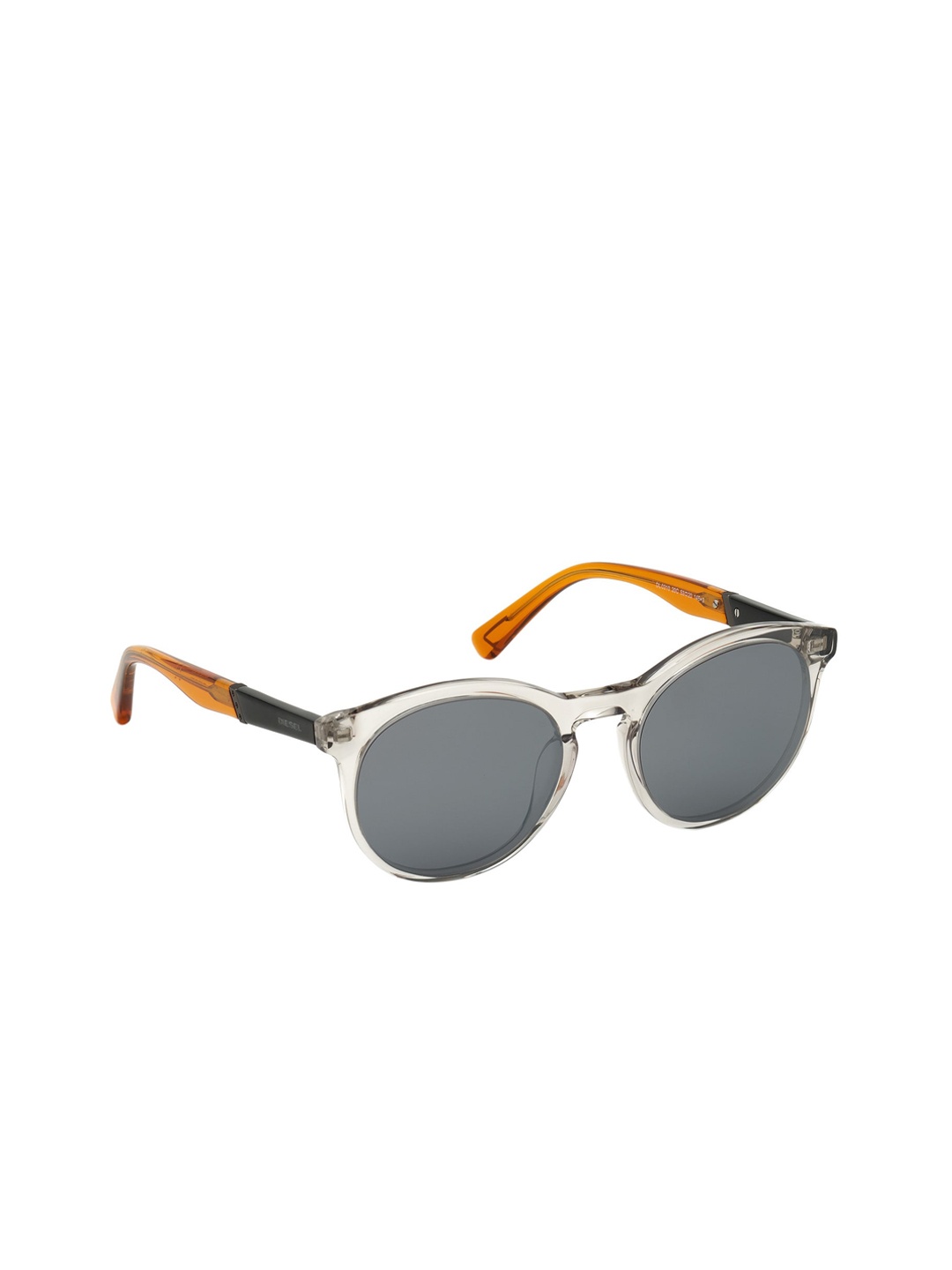 

DIESEL Unisex Grey Lens & Silver-Toned Oval Sunglasses DL0310 53 20C