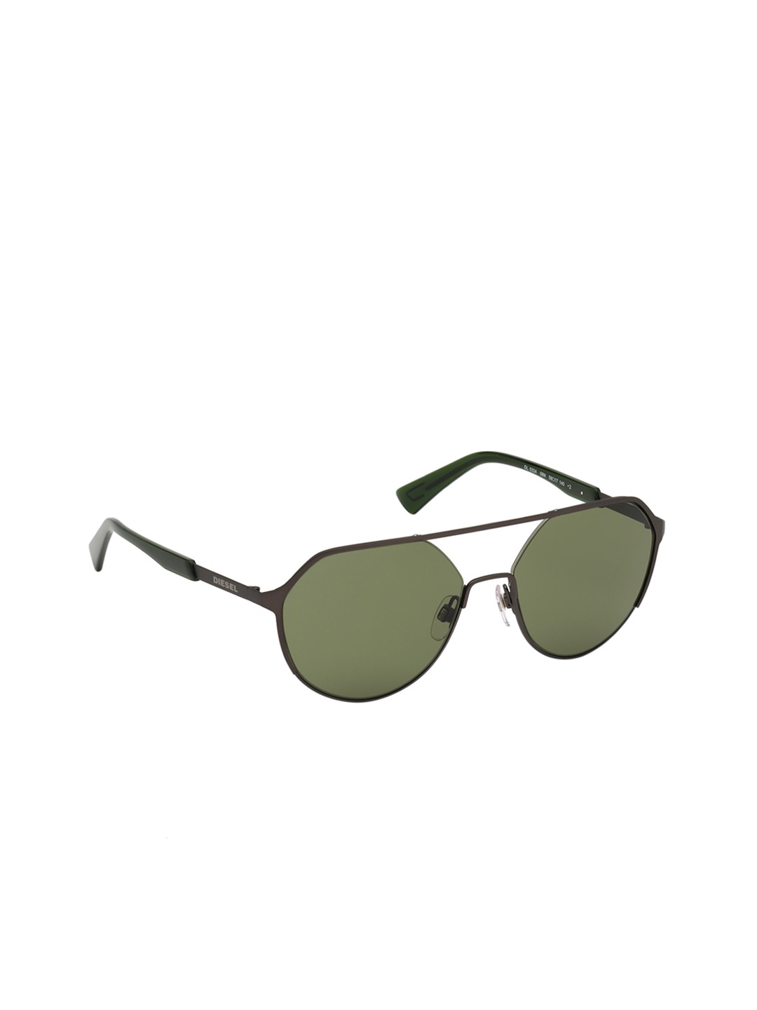

DIESEL Men Green Lens & Green Aviator Sunglasses DL0324 56 08N