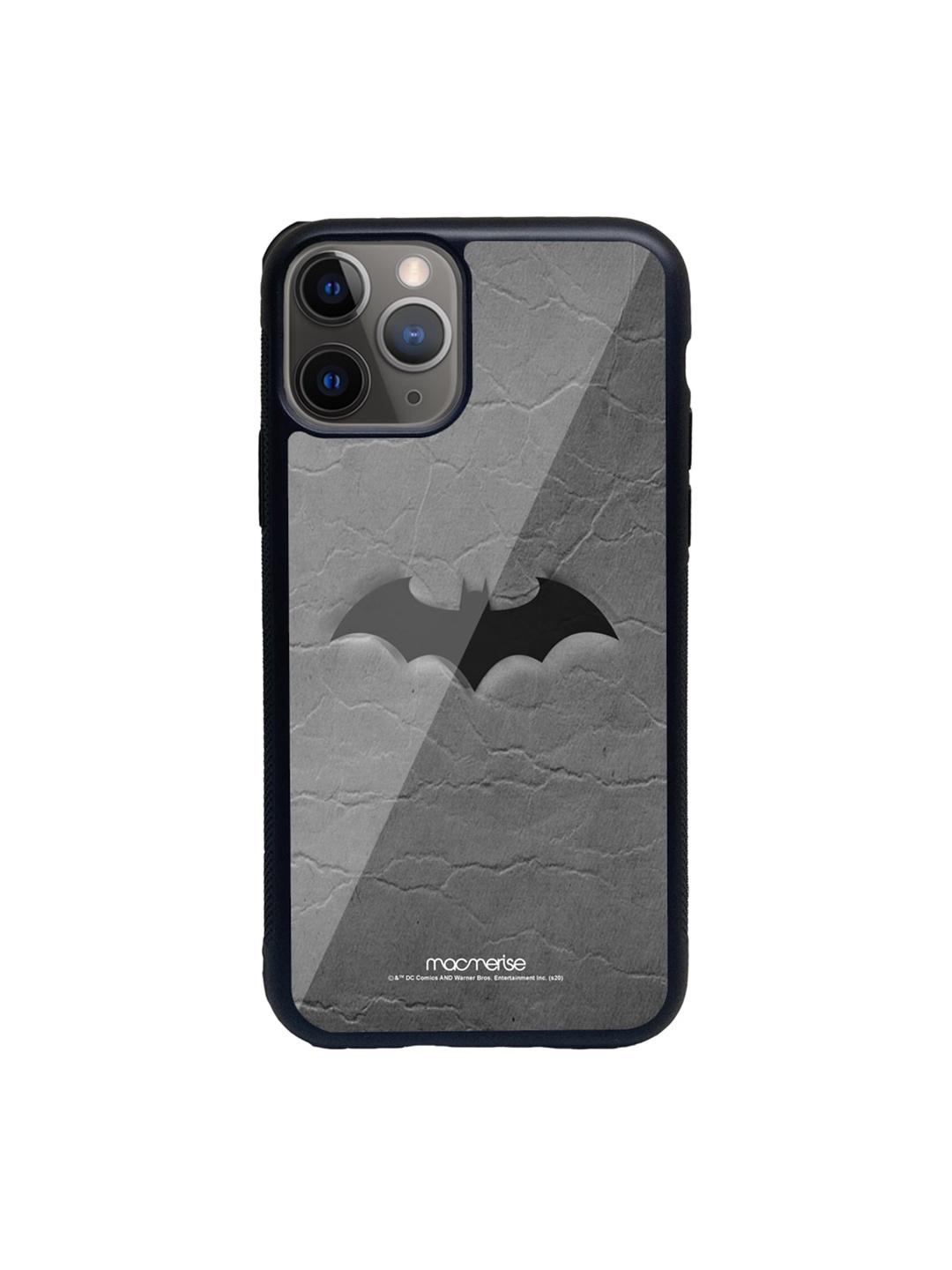 

macmerise Grey & Black Fade Out Batman Printed iPhone 11 Pro Max Back Case