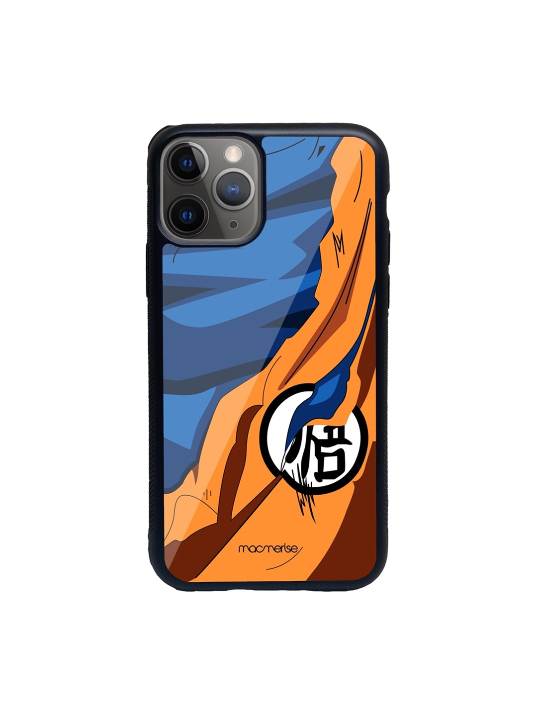 

macmerise Black & Blue Goku Training iPhone 11 Pro Max Back Case