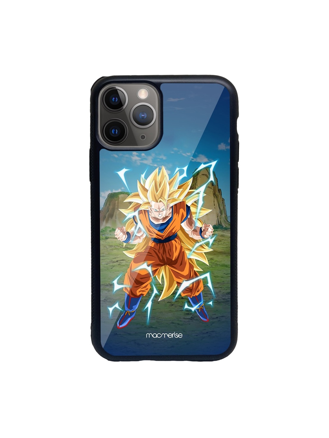 

macmerise Black & Blue SSJ3 Goku iPhone 11 Pro Back Case