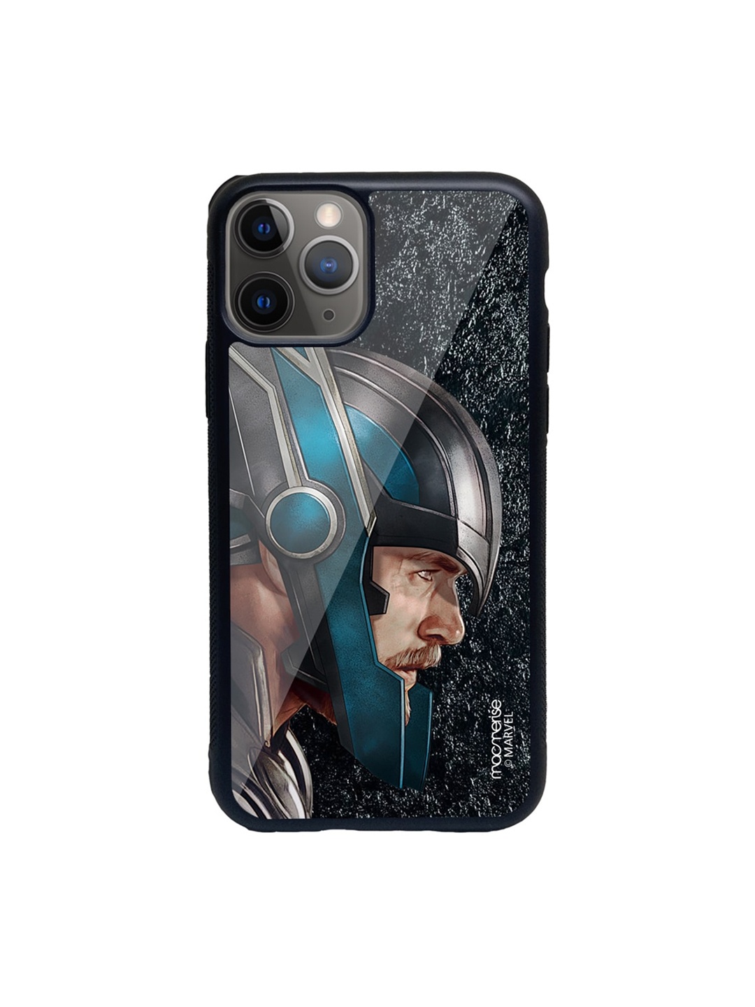 

macmerise Black & Grey Invincible Thor Printed iPhone 11 Pro Max Back Case