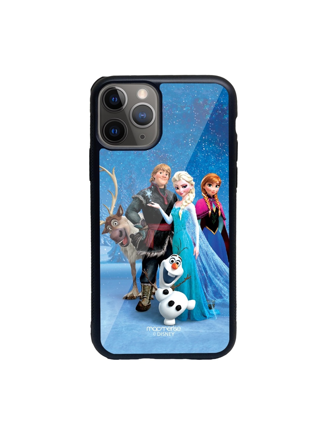 

macmerise Multicoloured Frozen Together Glass iPhone 11 Pro Max Phone Case, Multi