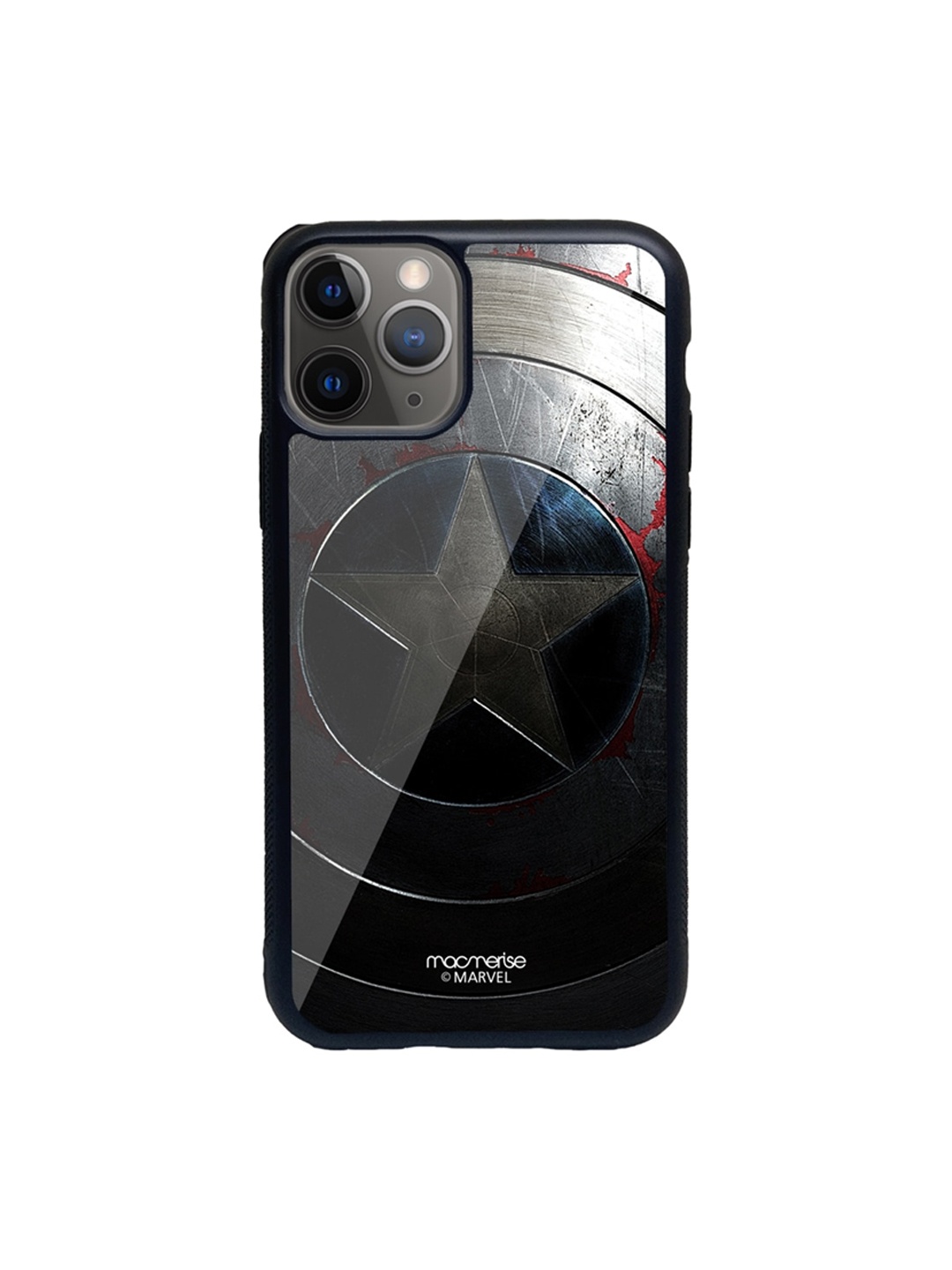 

macmerise Multicoloured Rusted Captains Shield iPhone 11 Pro Max Back Case, Multi