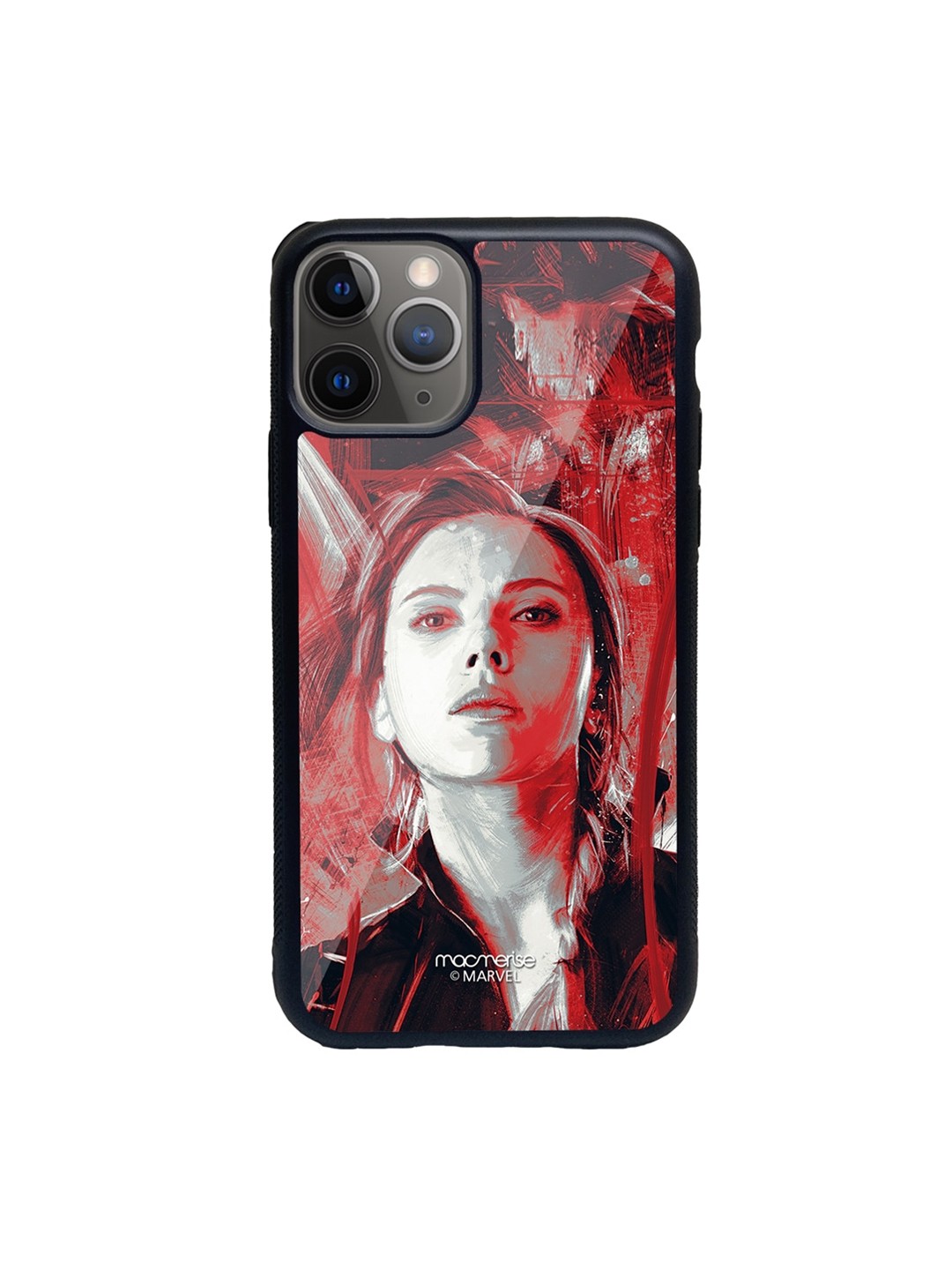 

Macmerise Black & Red Superhero Glass iPhone 11 Pro Max Phone Case