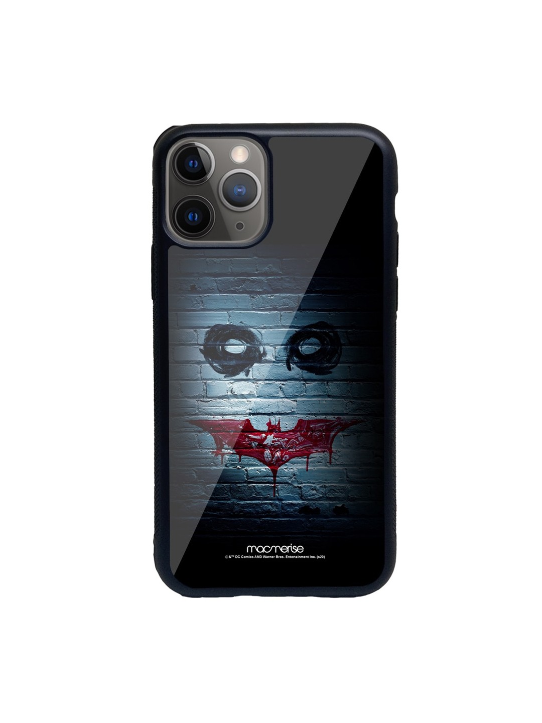 

macmerise Red & Blue Bat Joker Graffiti Pattern iPhone 11 Pro Max Back Case