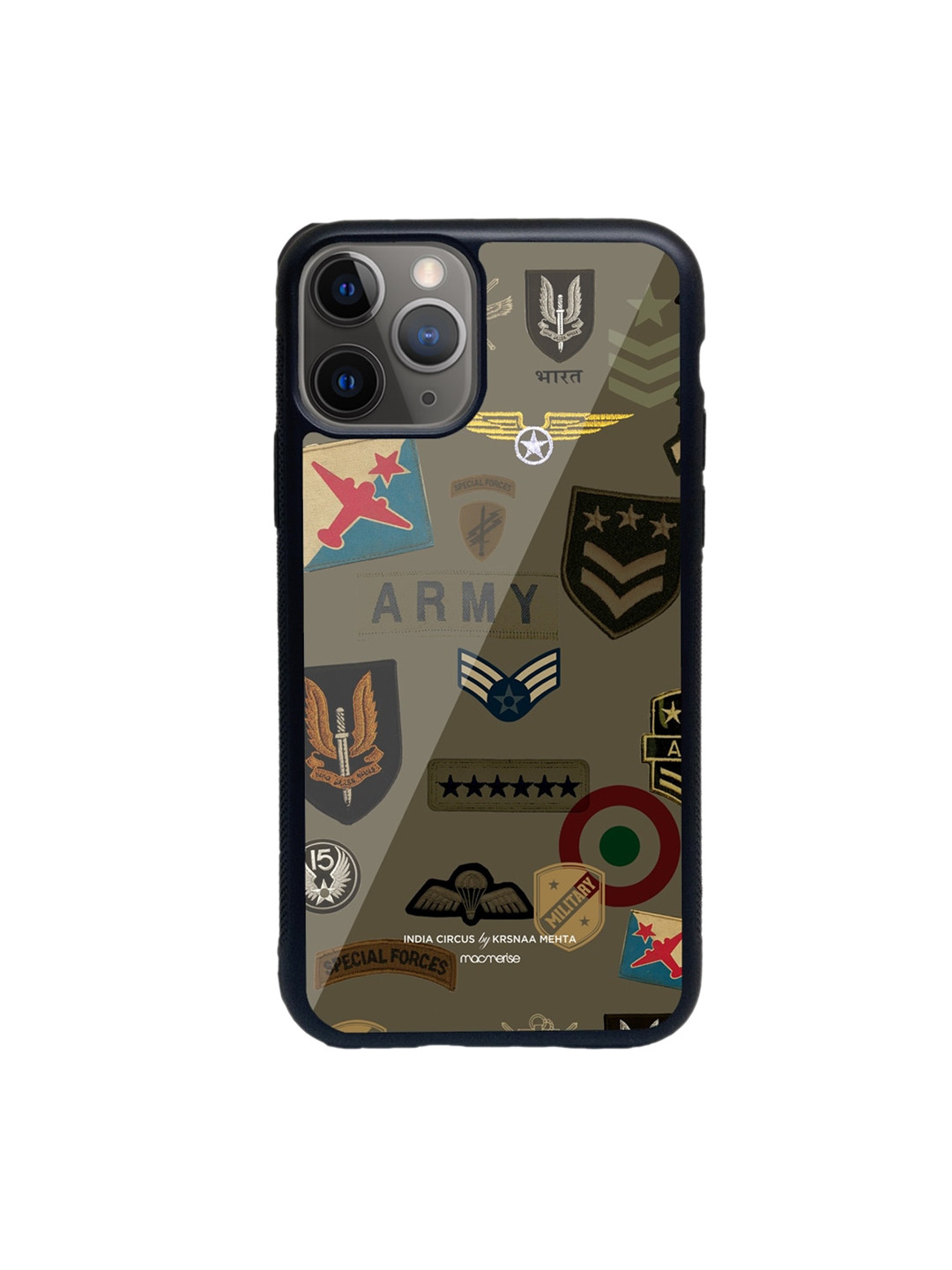 

macmerise Multicoloured Green Roger that iPhone 11 Pro Max Back Case, Multi