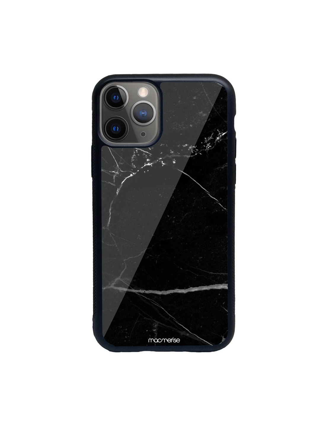 

macmerise Black & White Marble Noir Belge Pattern iPhone 11 Pro Back Case