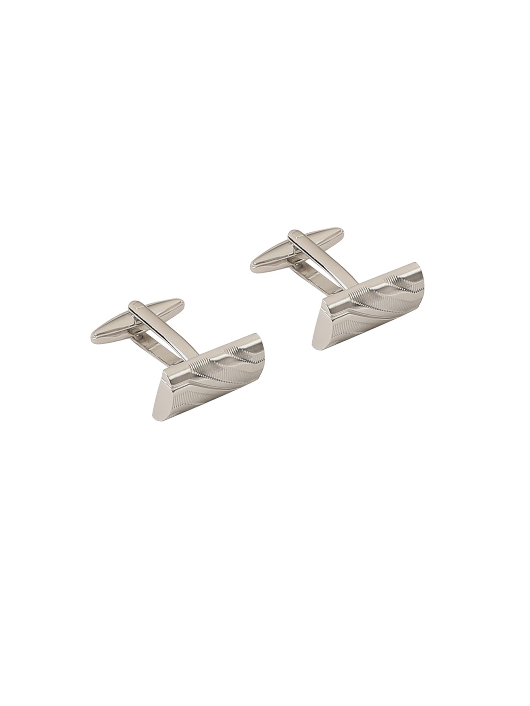 

Arrow Silver-Toned Rectangle Cufflinks