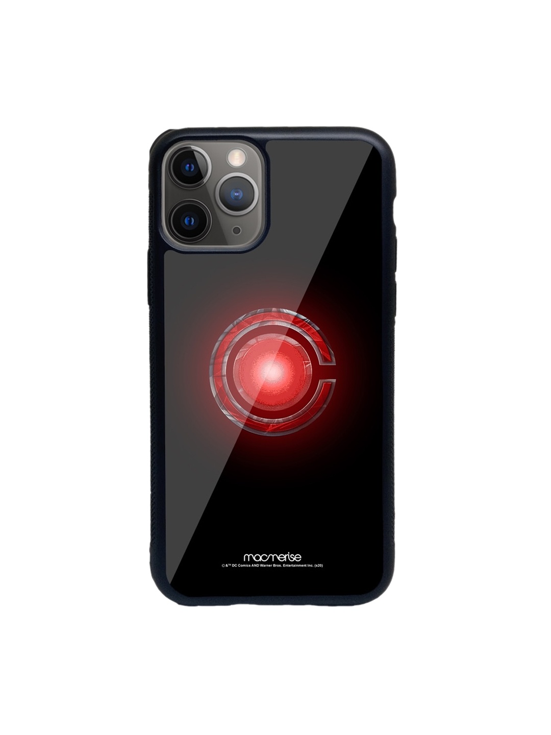 

macmerise Black & Red Logo Cyborg iPhone 11 Pro Max Back Case