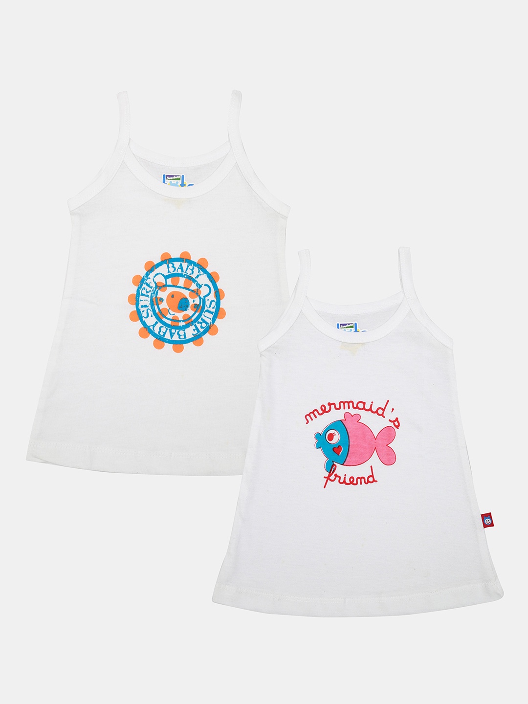 

Bumchums Girls Pack Of 2 Assorted Camisoles